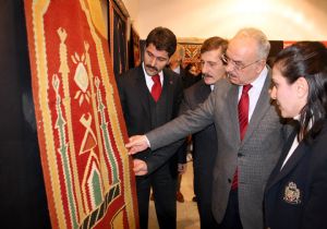 Bardız kilimi sergiye çıktı